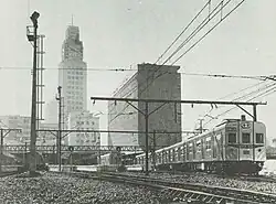 Trains at Central do Brasil, 1979