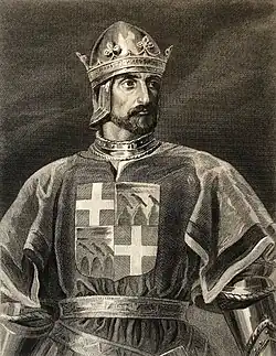 Foulques de Villaret, engraved by François Pigeot after 1841.