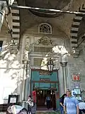 Main entrance to the mosque's interior