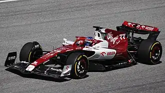 2022: Valtteri Bottas driving the Alfa Romeo C42 at the 2022 Austrian Grand Prix.