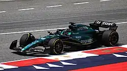 2023: Lance Stroll driving the Aston Martin AMR23 at the 2023 Austrian Grand Prix