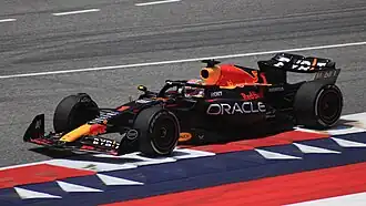 2023 Red Bull Racing RB19, driven by Max Verstappen