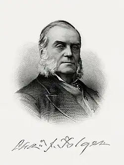 FOLGER, Charles J-Treasury (BEP engraved portrait)