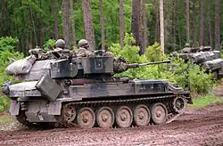 FV107 Scimitar armoured reconnaissance vehicle