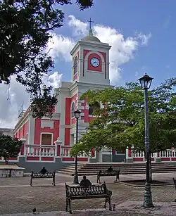 Catholic church in Fajardo barrio-pueblo
