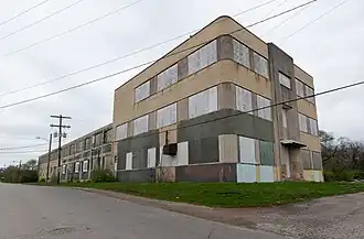 The building in 2022