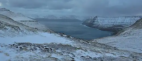 Image 12An October evening on Eysturoy (from Geography of the Faroe Islands)