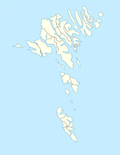 Skálafjørður is located in Denmark Faroe Islands
