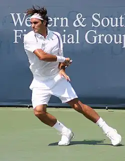 Roger Federer, won the most men's singles titles on grass in the Open Era (19).