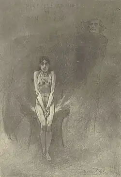 The Greatest Love of Don Juan (ca. 1887–93) heliogravure, etching, drypoint, aquatinte (23.5 x 16.2 cm) Royal Library of Belgium