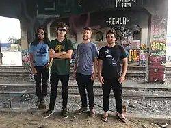 Fever Charm; Left to Right: JT Gagarin, Theo Quayle, Yianni Anastos-Prastacos Ari Berl