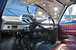 Interior Fiat 124 sedan