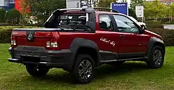 2012 FIAT Strada Adventure rear