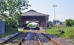 The station after the roof restoration (2008)