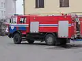 MAZ-5337 Firetruck in Baranavichy, Belarus