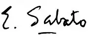 "E. Sabato"