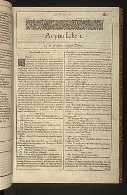 A 16th century book page