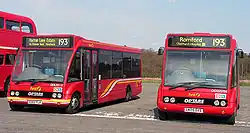Image 172Two Optare Solo midibuses (from Midibus)