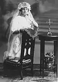 First Communion photo of a girl in Argentina, 1923