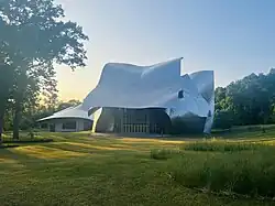 Fisher Center at Bard, performance hall designed by Frank Gehry