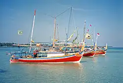 Image 29Fishing boats in the main harbour Karimunjawa (from Tourism in Indonesia)