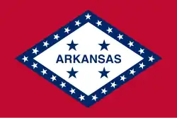 Flag of Arkansas, (1923 –1924)
