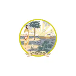 Flag of Florida, (May 6, 1868 – November 6, 1900)