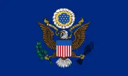 Flag of Michigan, (reverse, 1865 – August 1, 1911)