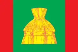 Flag of Nikolsky District, Vologda Oblast