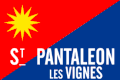 Flag of Saint-Pantaléon-les-Vignes
