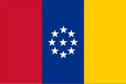 Flag of United States of New Granada (1861)