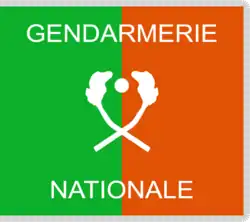 Flag of the Gendarmerie Nationale