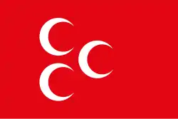 Flag of the Nationalist Movement Party