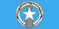 Flag of the Northern Mariana Islands, (1981–1985)