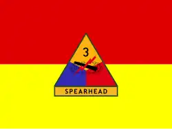 Flag of the 3rd Armored Division