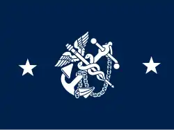 Flag of the Deputy Surgeon General, (rear admiral)