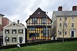 The Fleur-de-lys Studios (1885) and Deacon Taylor House (1785)