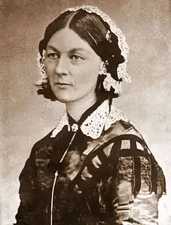 Florence Nightingale (1820–1910), known for their social action and reforms to nursing