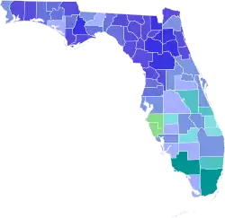 Final results by county