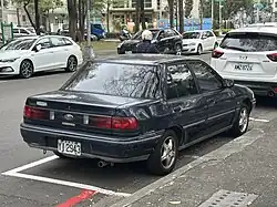 Ford Laser GLX (KH) sedan rear