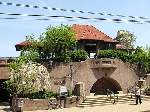 Forest Hill station on the north side of Station Square
