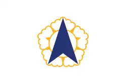 Flag of the Committee for the Five Northern Korean Provinces (1949–2016)