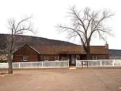First Commanding Officer's Quarters (General Crook's Cabin) – 1871