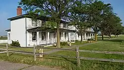 Fort Hays officers' quarters, built 1867-1870
