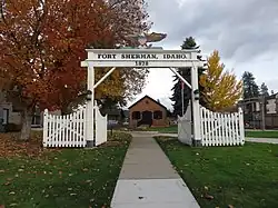 Gate of Fort Sherman