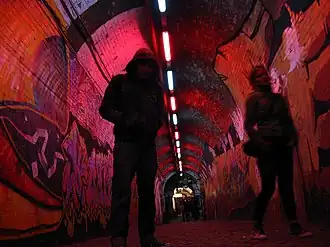 Interior of corridor