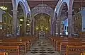 Interior of the church