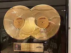 Frank Patterson gold record