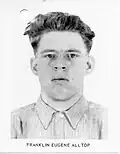 Franklin Eugene Alltop FBI Most Wanted Poster