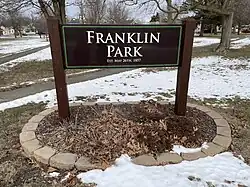 Franklin Park Est. May 26th, 1857